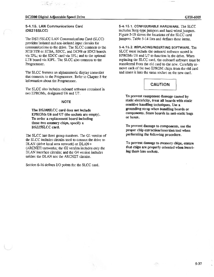 First Page Image of DS215SLCCG1AZZ01B Data Sheet GEH-6005.pdf